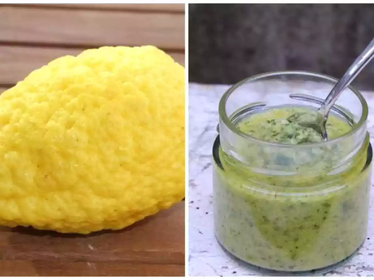 Pasta mit Amalfi-Zitronenpesto und karamellisierten Cocktailtomaten