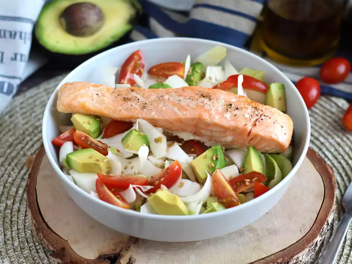 Rezept Wie bereitet man ein lachssteak im ofen zu?