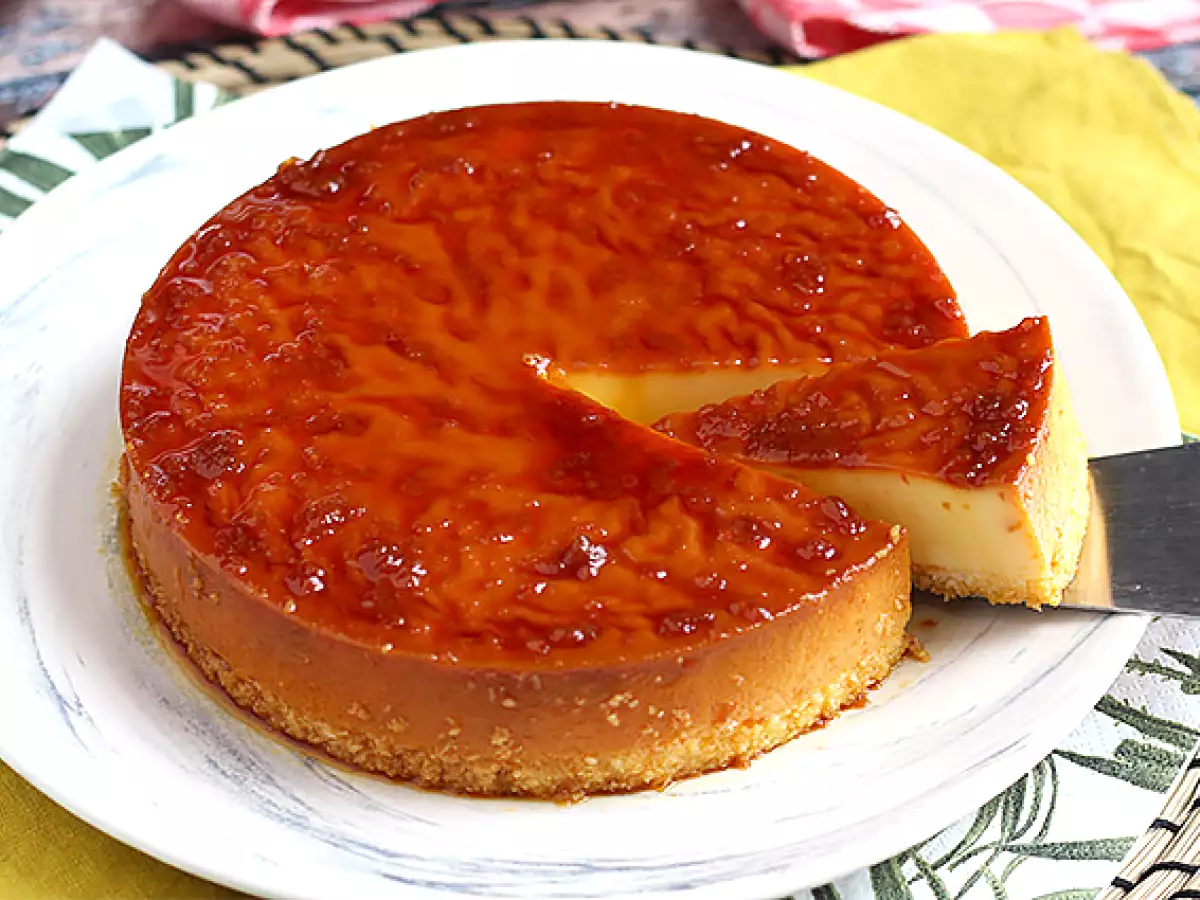 Rezept Kokosflan im dampfkochtopf