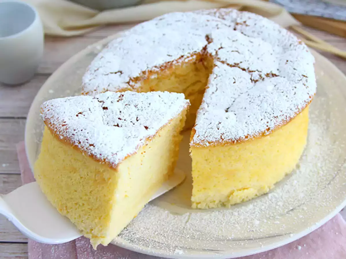 Rezept Japanischer cheesecake (leicht und luftig)