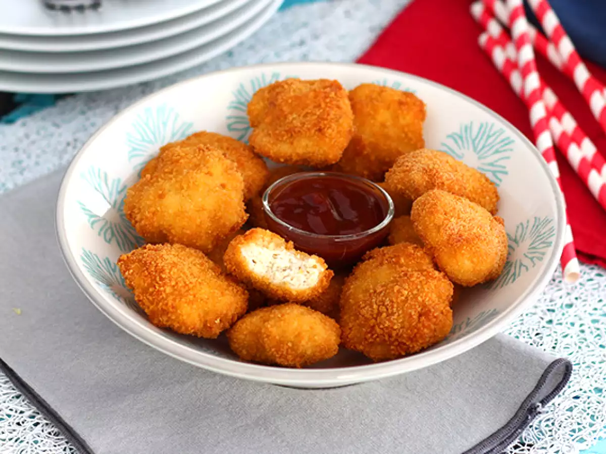 Rezept Selbstgemachte chicken nuggets
