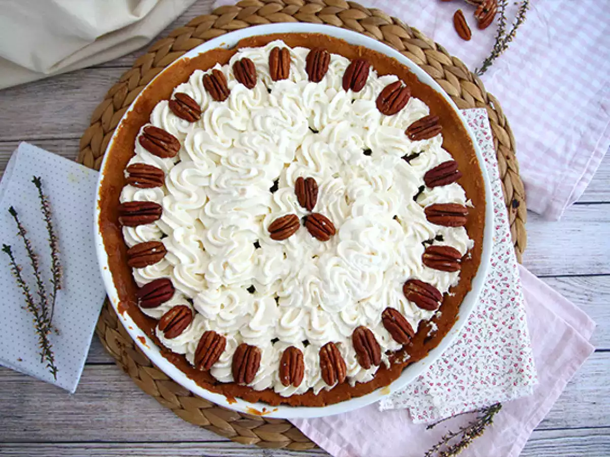 Rezept Pekannuss-tarte mit vanille und salzkaramell