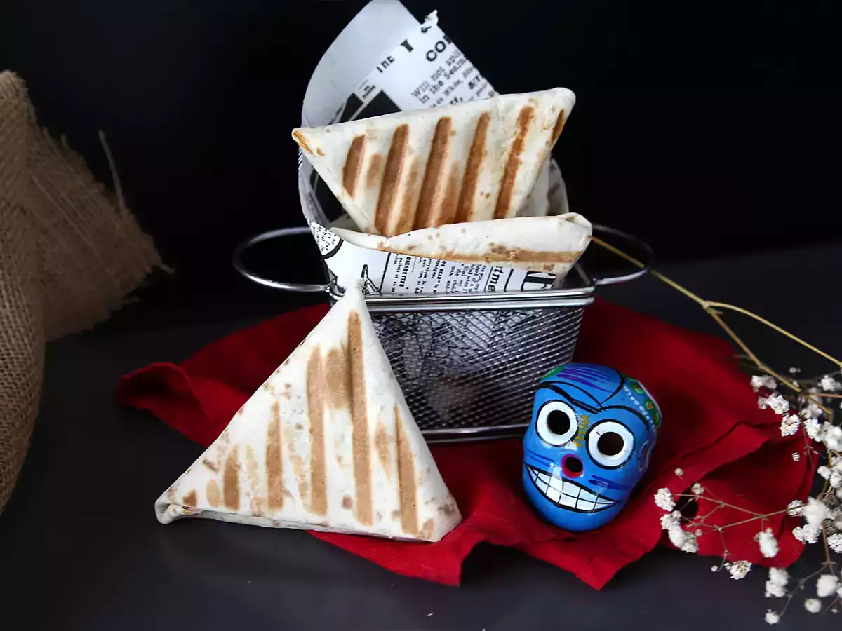 Rezept Samosa-tacos mit hackfleisch