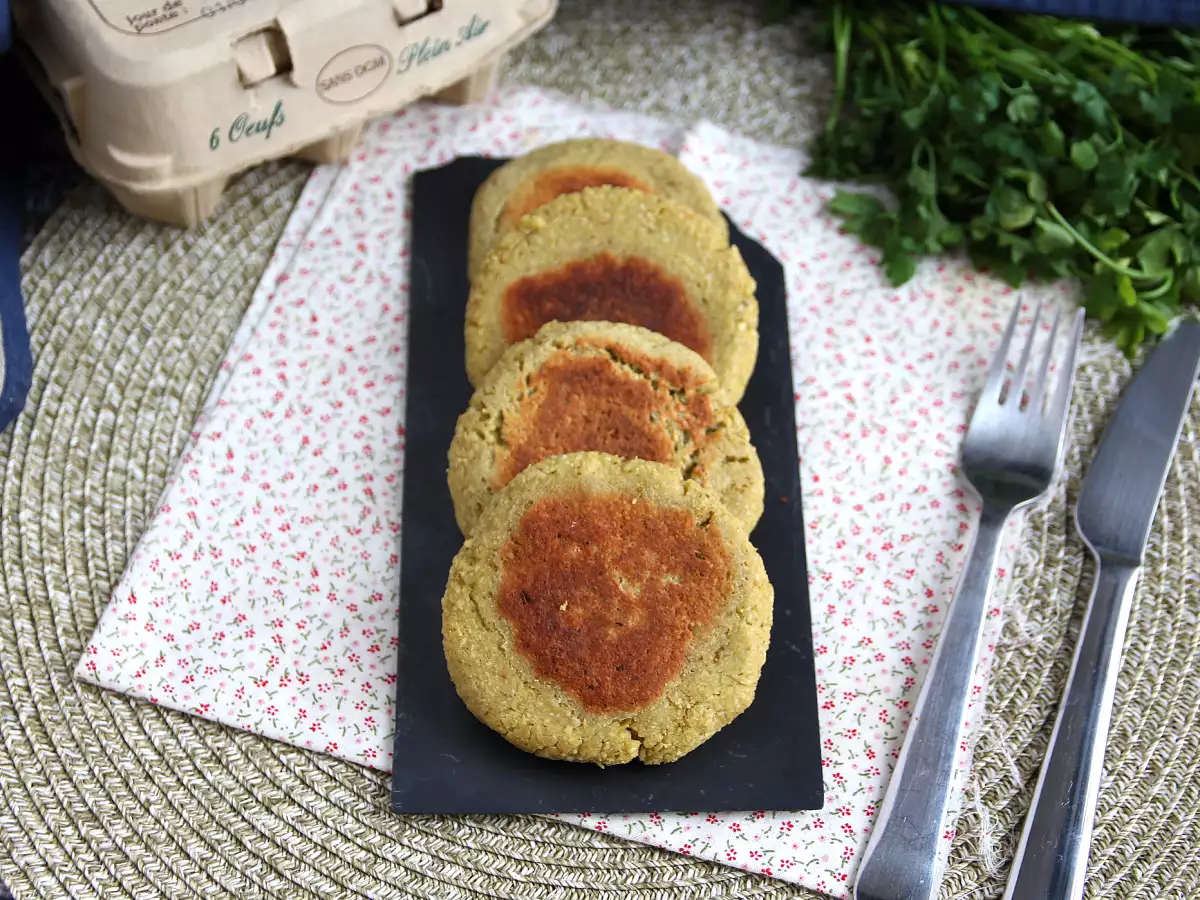 Rezept Super einfache tofu-patties für eine vegetarische mahlzeit