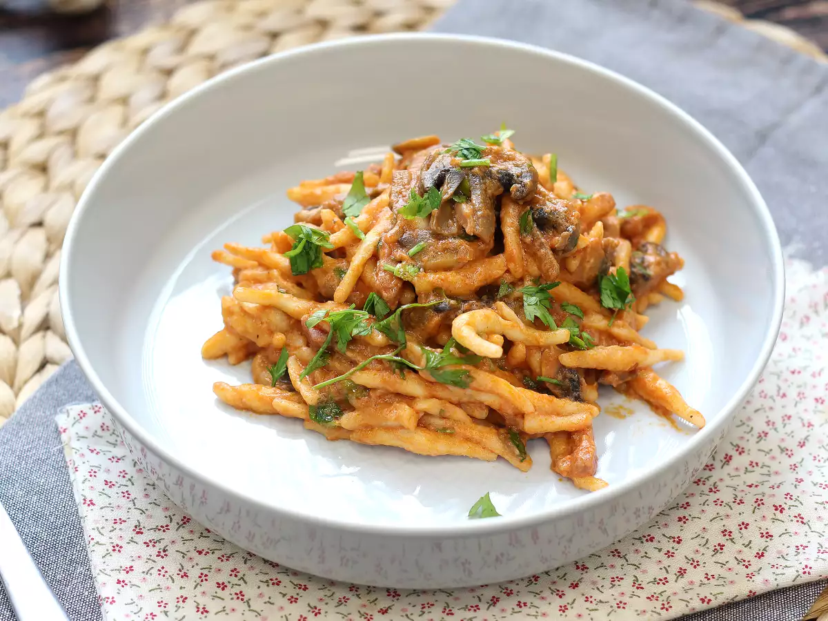 Rezept Pasta alla boscaiola: das ideale nudelgericht für herbst und winter