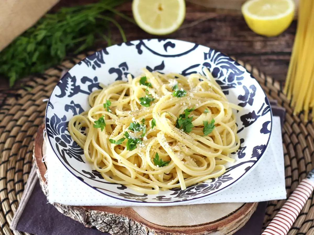 Rezept Pasta al limone - pasta mit zitrone (ihr zukünftiges lieblingsgericht!)