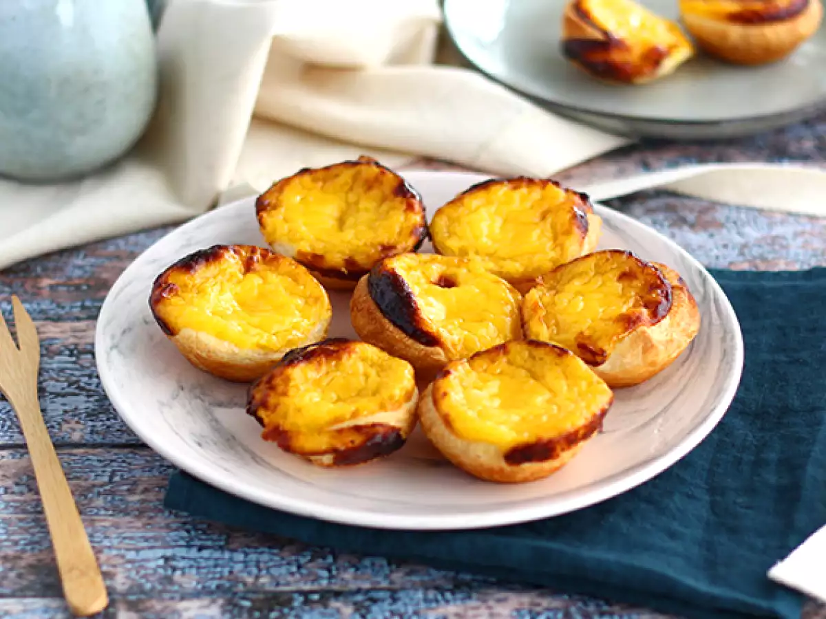 Rezept Pasteis de nata (kleine portugiesische puddings)
