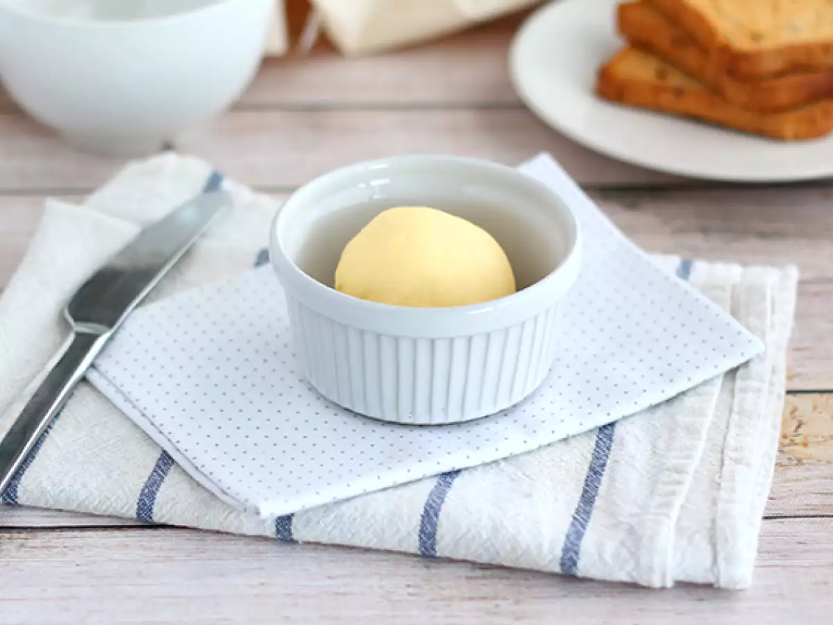 Rezept Wie macht man selbstgemachte butter?
