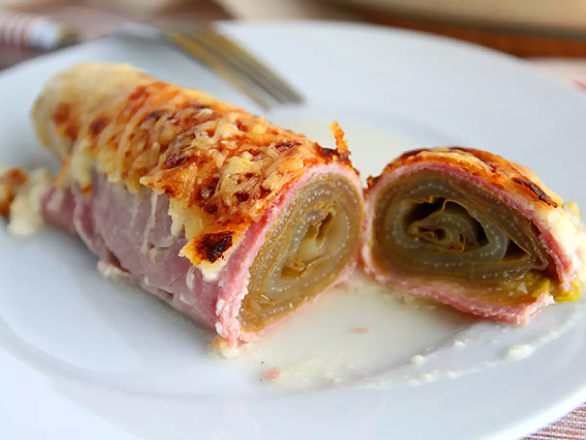 Rezept Endivien mit schinken gratiniert