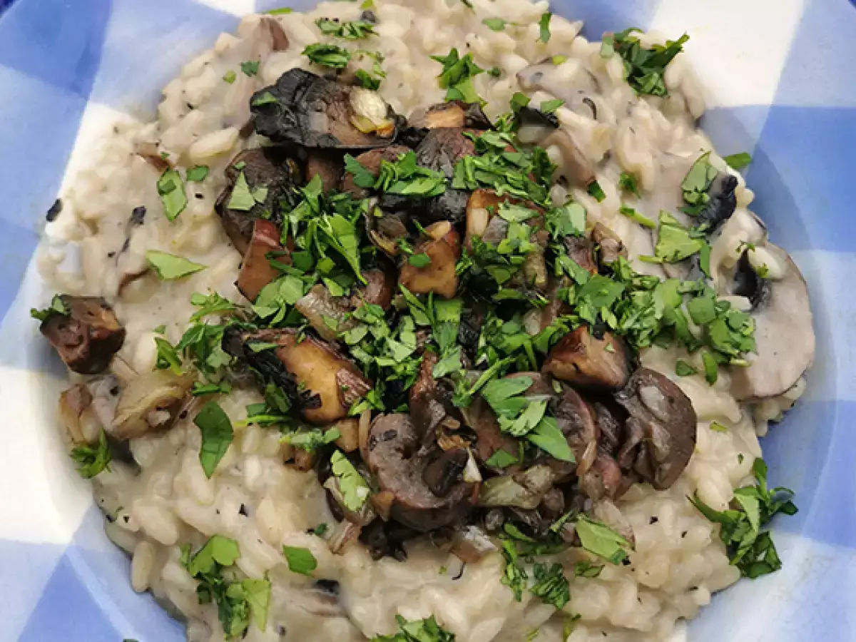 Rezept Super cremiges pilzrisotto
