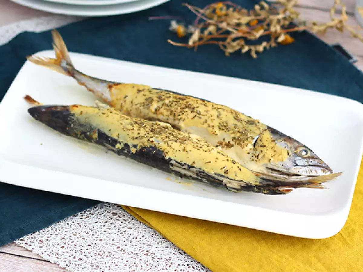 Rezept Makrelen mit senfsauce