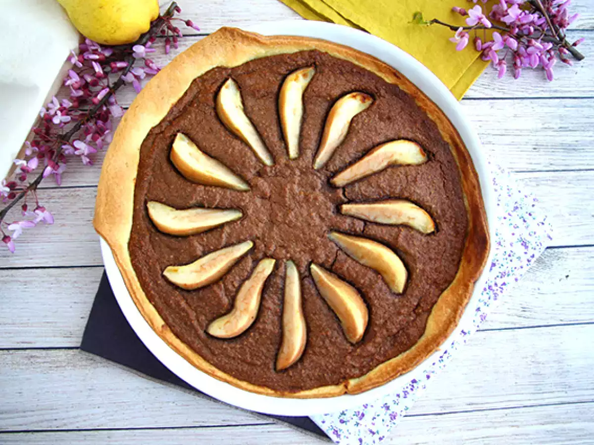 Rezept Birnen-schokoladen-tarte