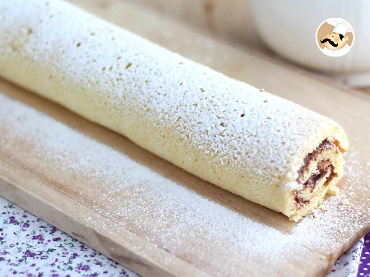 Rezept Nutella-rollkuchen