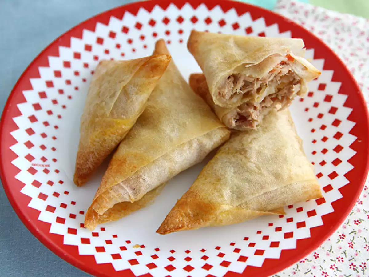 Rezept Samoussas thunfisch und tomaten