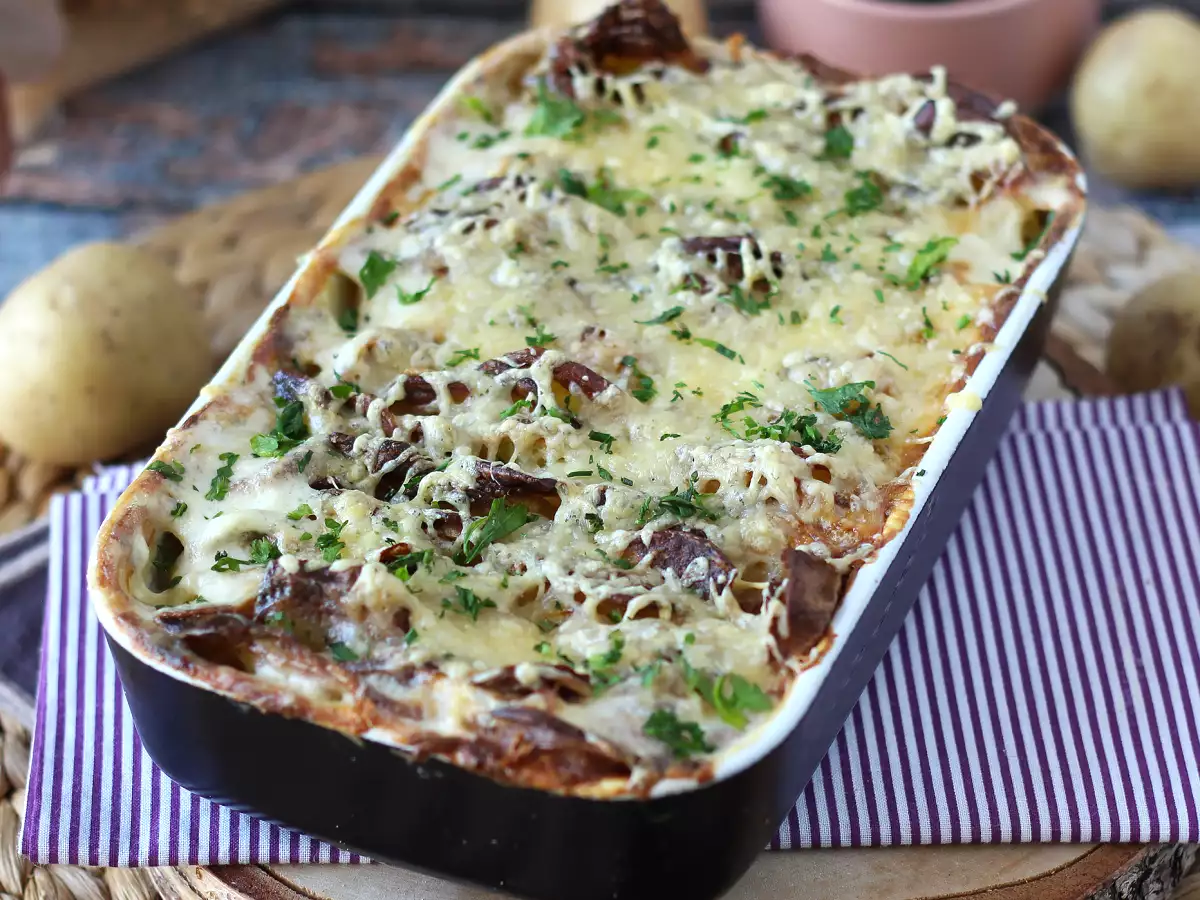 Rezept Kartoffelgratin mit air fryer