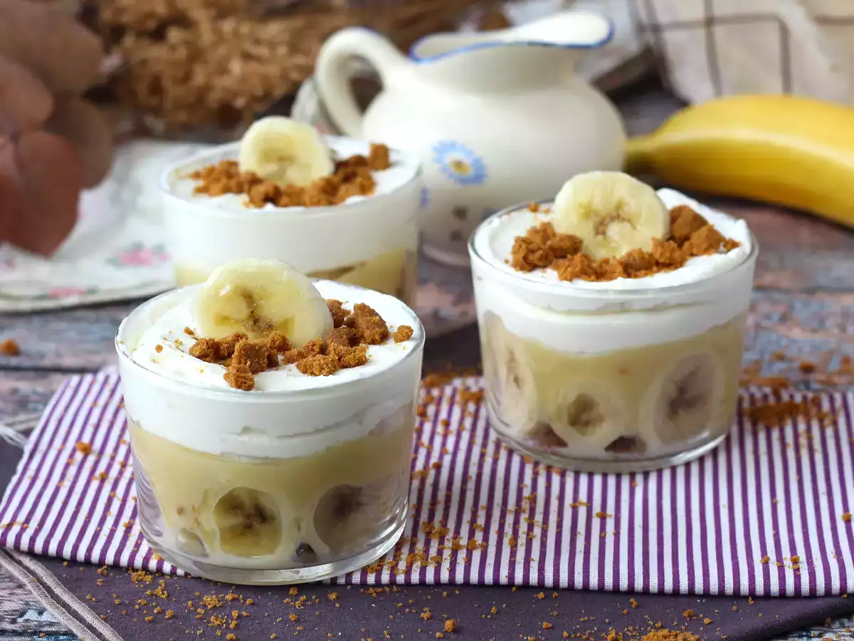 Rezept Verrines nach banoffee-art, für fans von banane und karamell