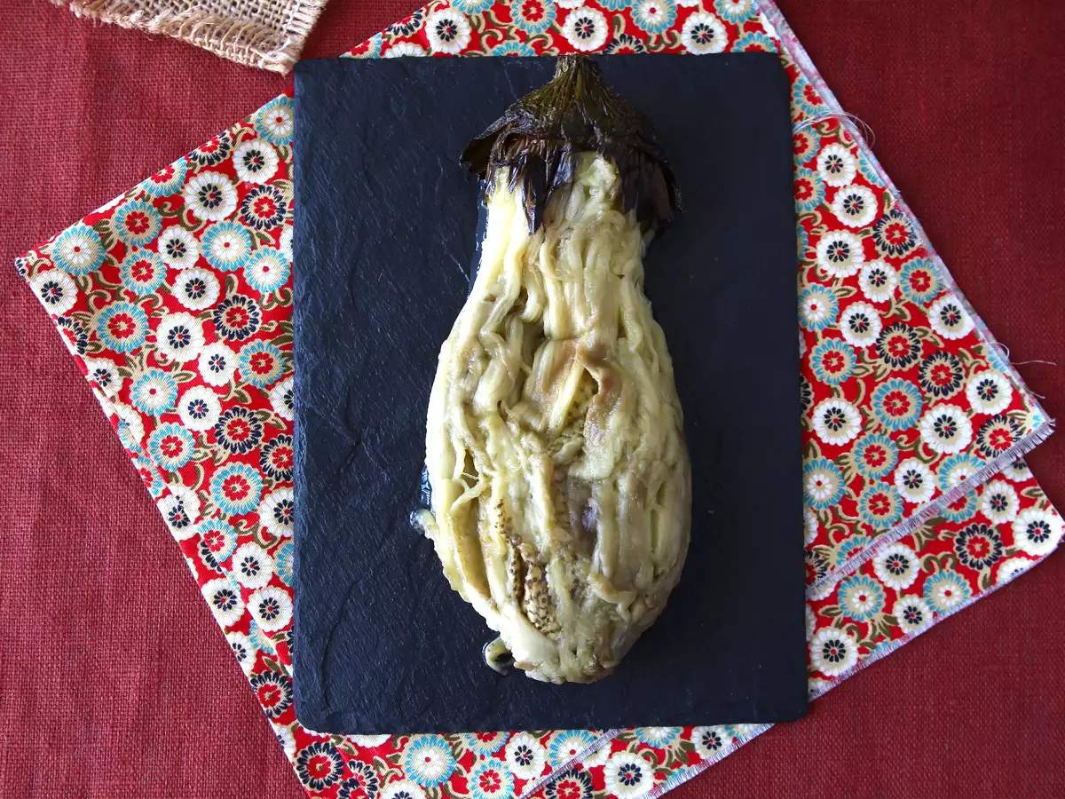 Rezept Wie kann man eine aubergine mit dem air fryer einfach braten und schälen? die einfache methode!