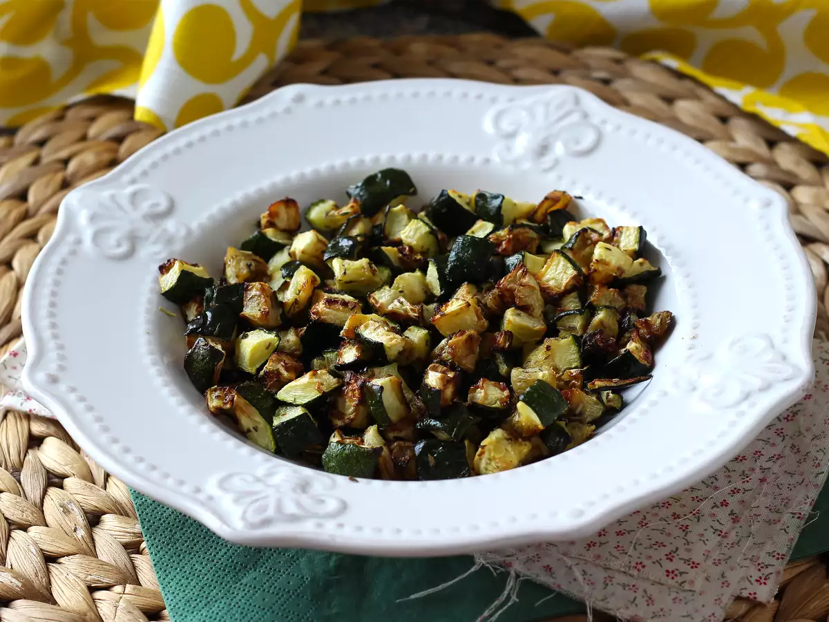 Rezept Wie kann man zucchini im air fryer kochen?