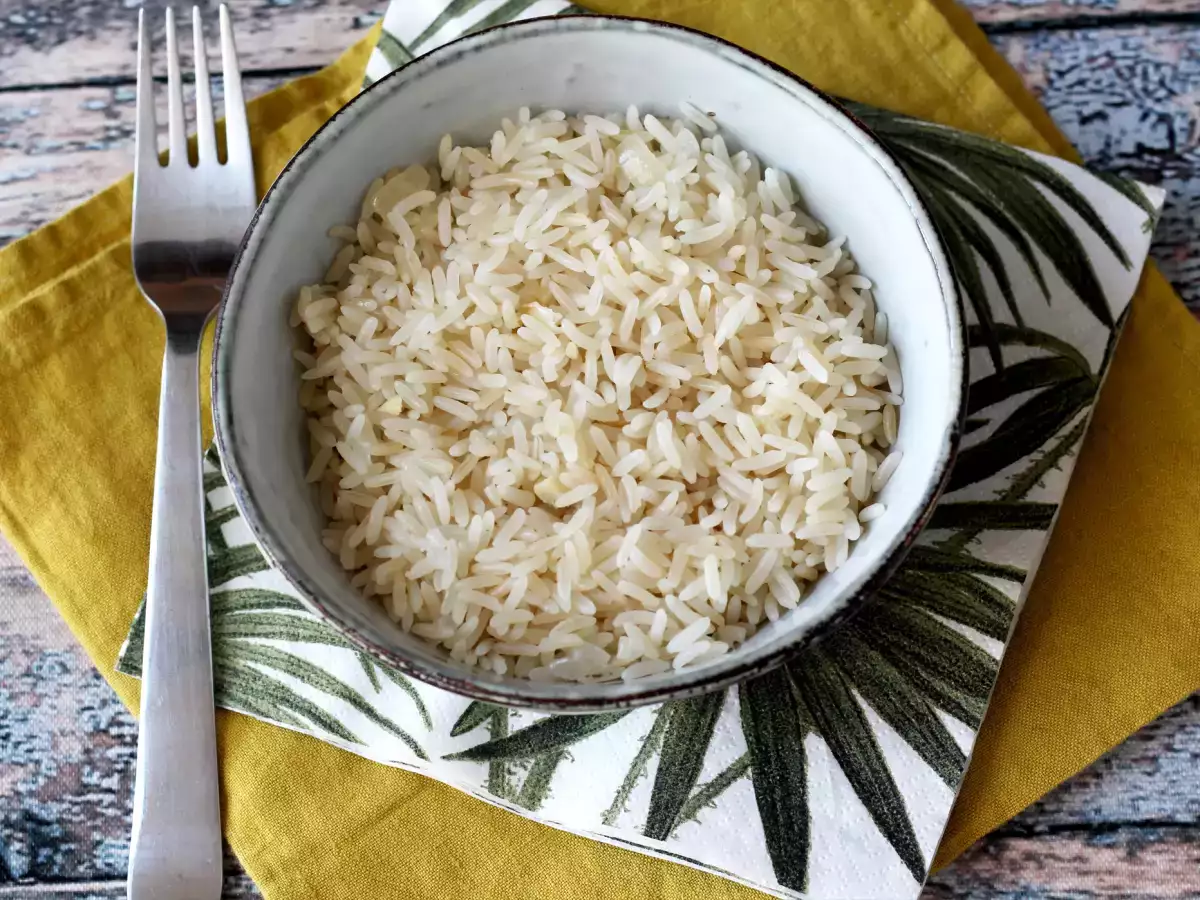 Rezept Wie man weißen reis zubereitet