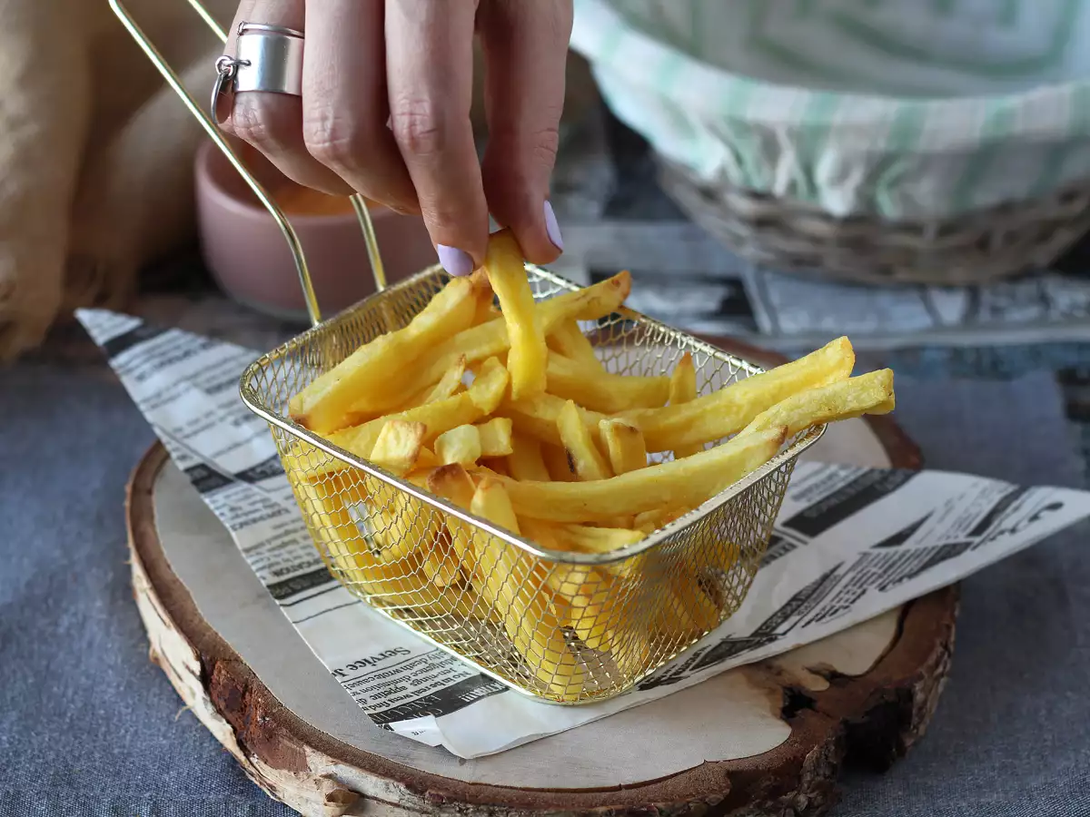 Rezept Ultraknusprige, tiefgefrorene air fryer pommes frites!