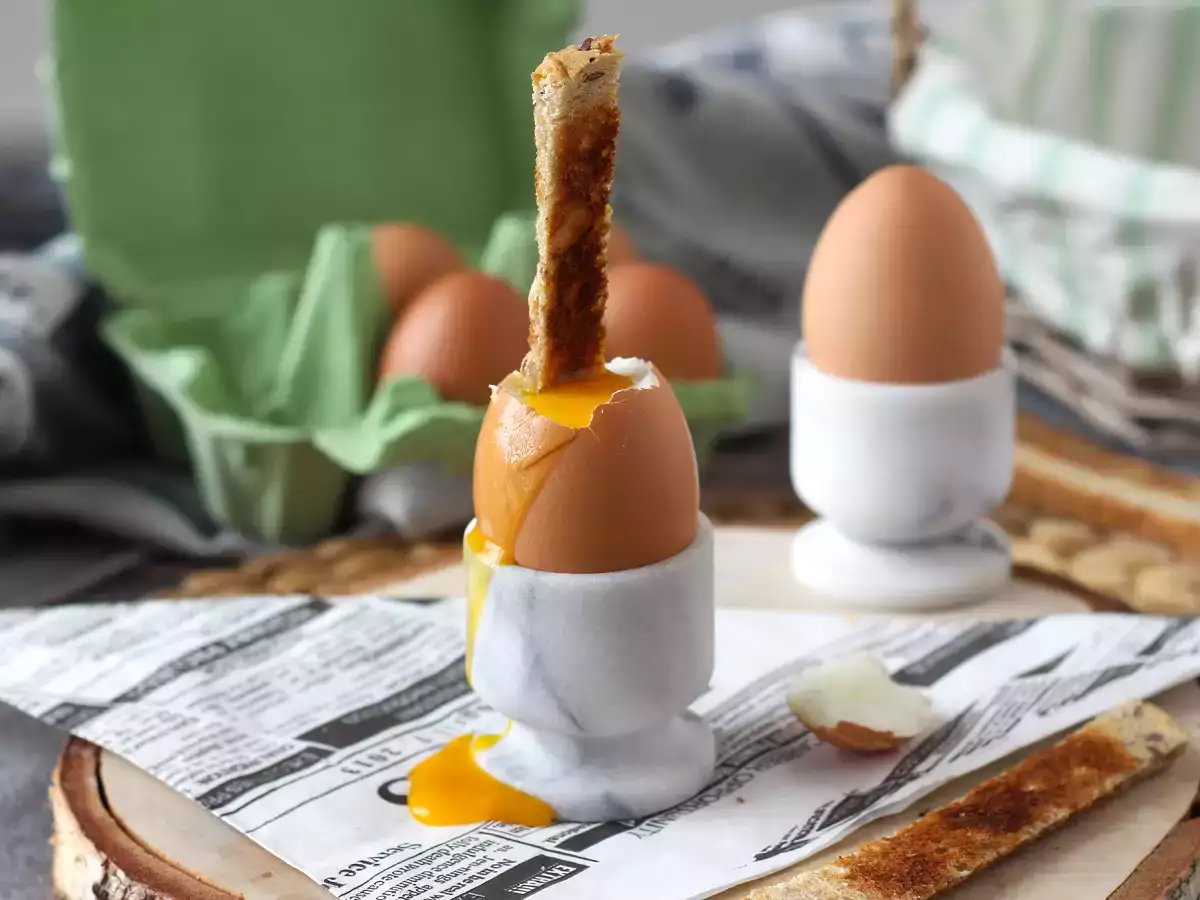 Rezept Gekochte eier im air fryer