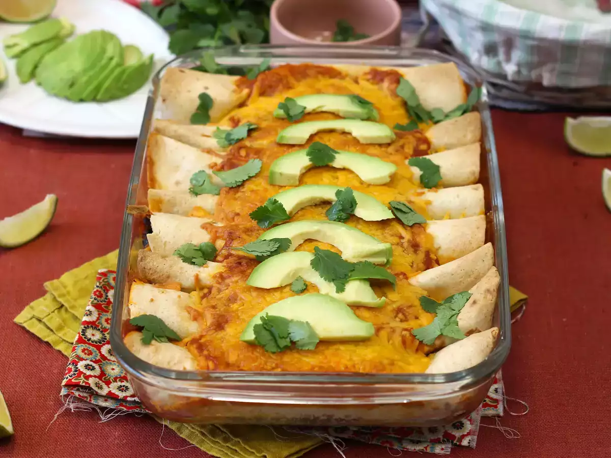 Rezept Vegetarische enchiladas