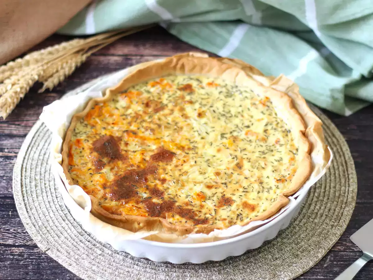 Rezept Kürbisquiche, für eine einfache und effektive mahlzeit