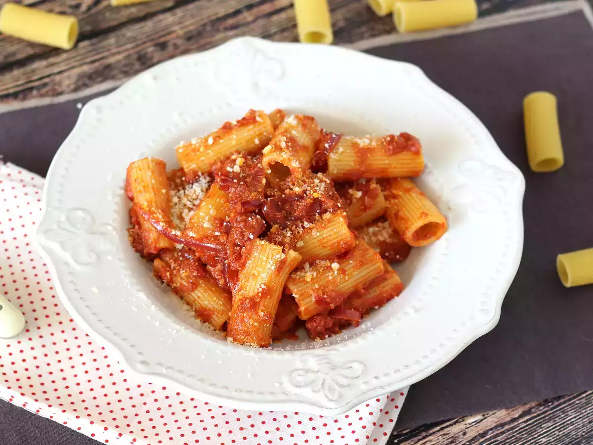 Rezept Nudeln mit 'nduja, ein einfaches kalabrisches nudelgericht