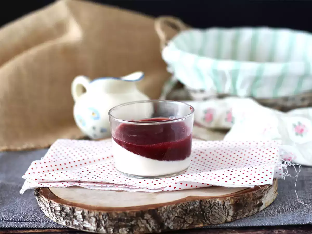 Rezept Panna cotta mit beerencoulis