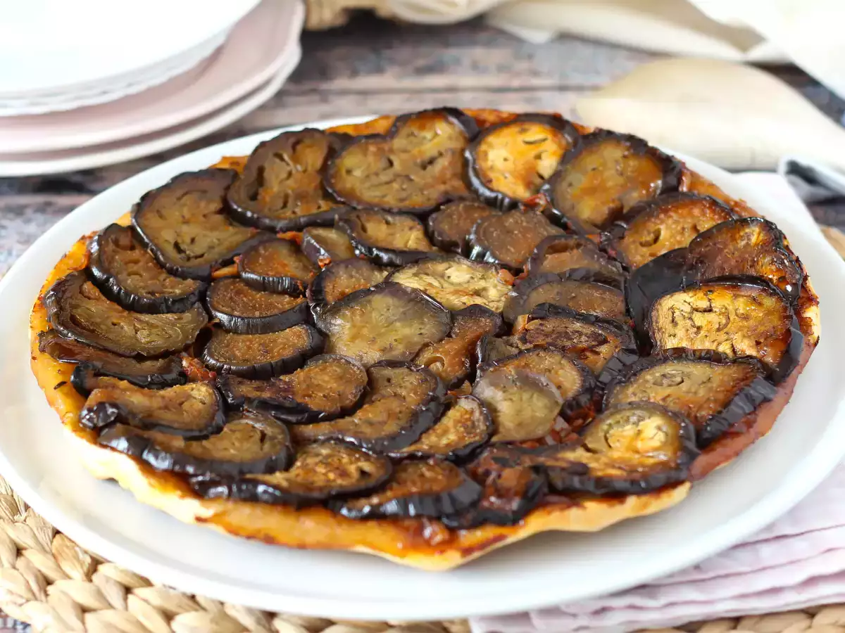 Rezept Tarte tatin mit auberginen: die herzhafte variante ist der hammer!