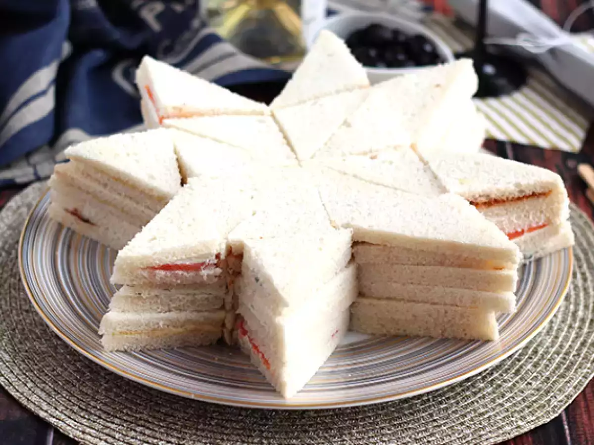 Rezept Origami-stern-überraschungsbrot