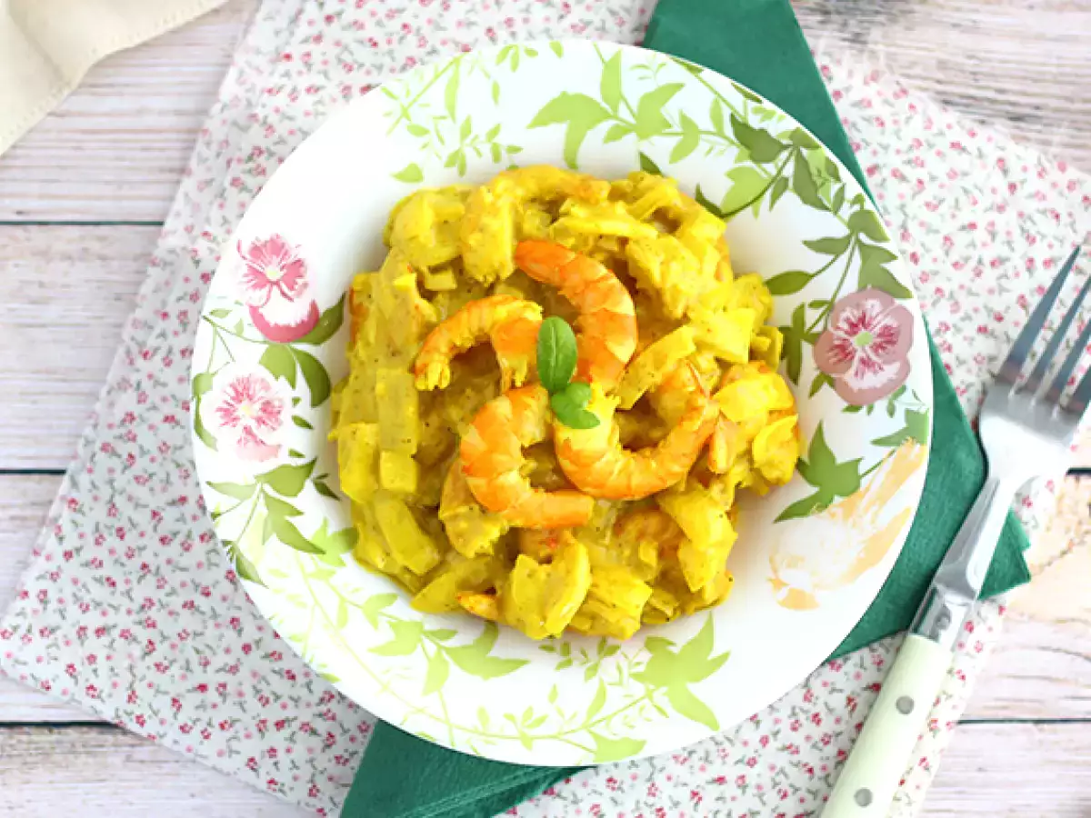 Rezept Express-garnelencurry mit kokosmilch