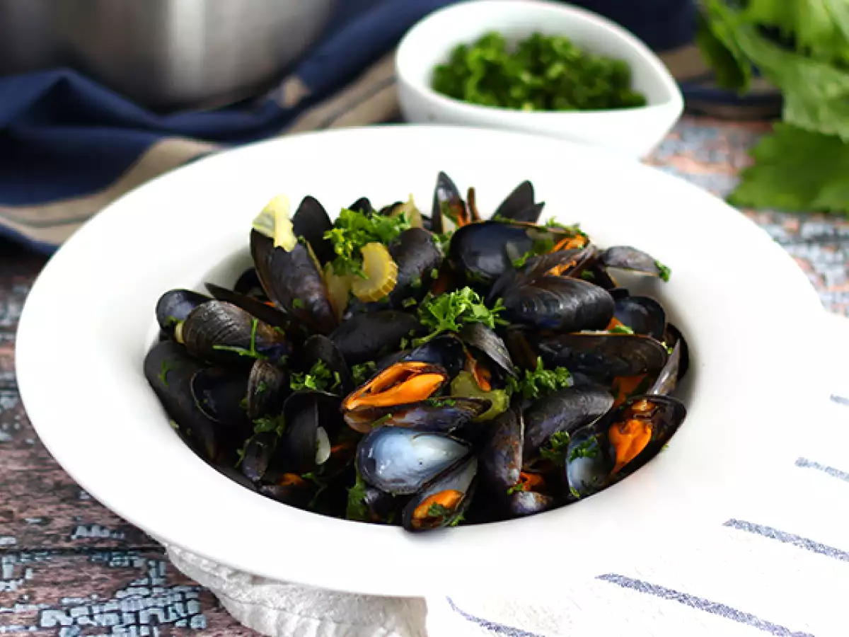 Rezept Moules marinières, ein einfaches und köstliches rezept