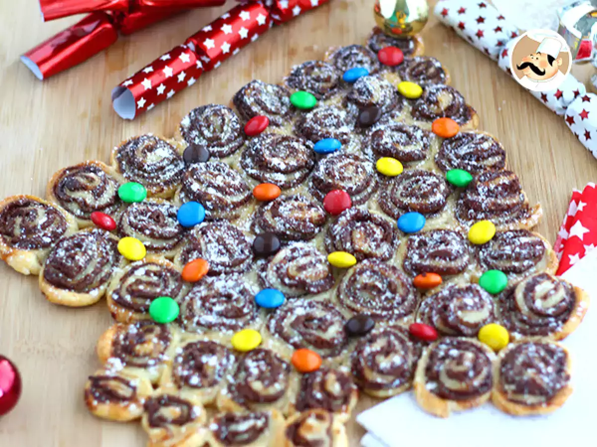 Rezept Nutella-tannenbaum zum teilen