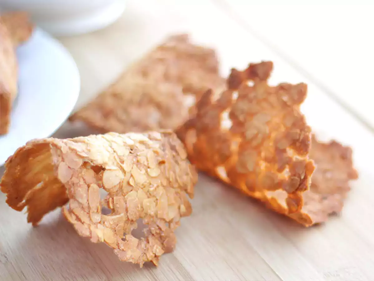 Rezept Mandeltuiles