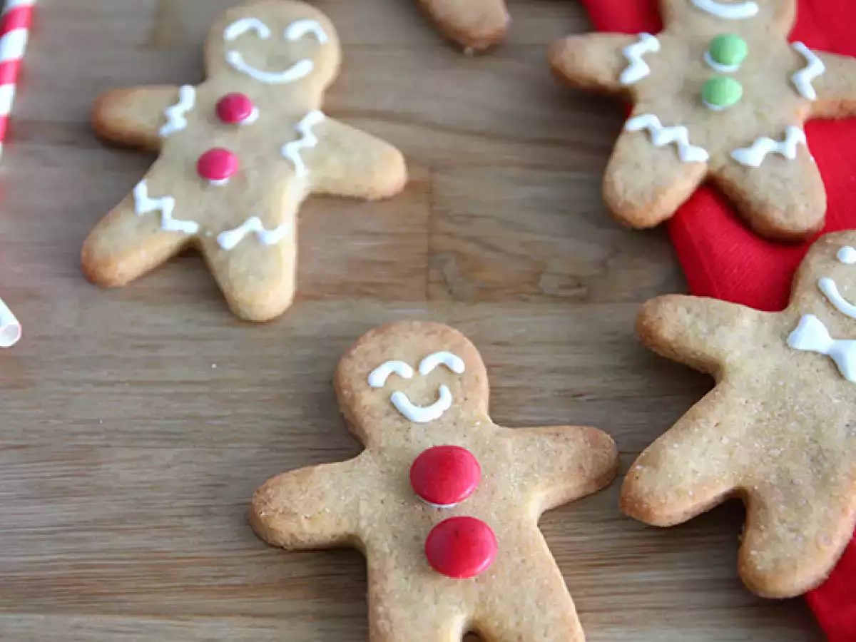 Rezept Männliches spritzgebäck - gingerbread men