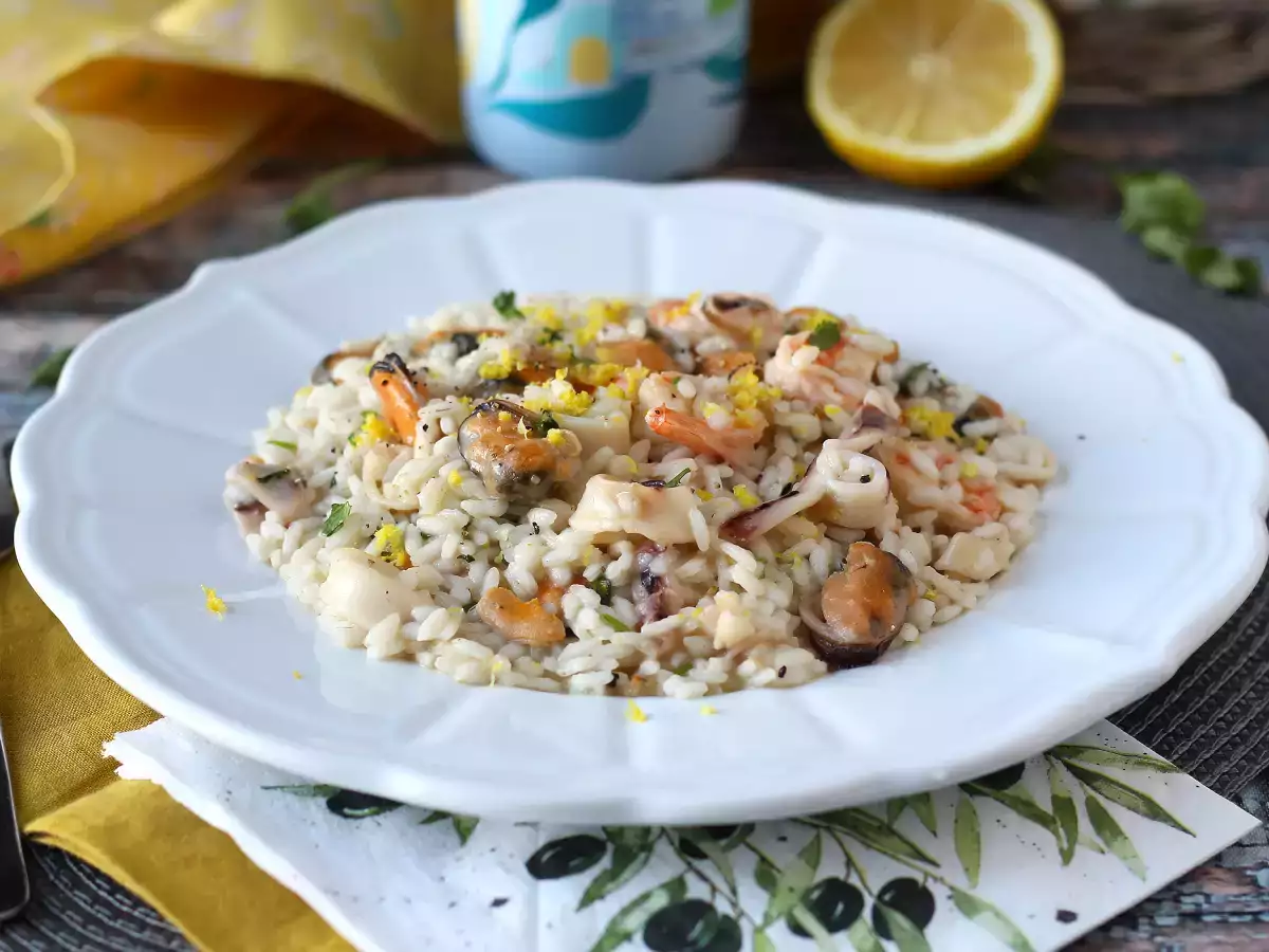 Rezept Tiefgekühltes meeresfrüchte-risotto: die ideale lösung für ein schnelles und schmackhaftes