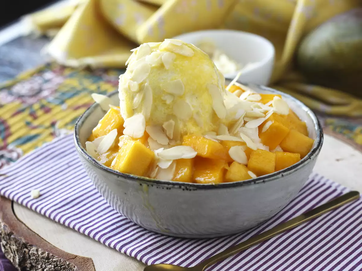 Rezept Mango-bingsu, die köstliche koreanische nachspeise mit mango, die weltweit ein hit ist