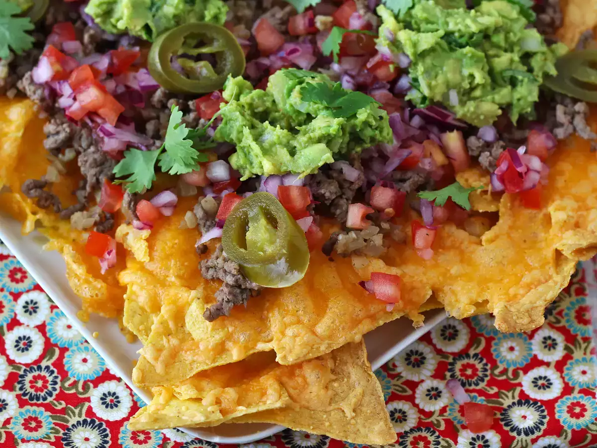 Rezept Gefüllte nachos, perfekt für einen aperitif!