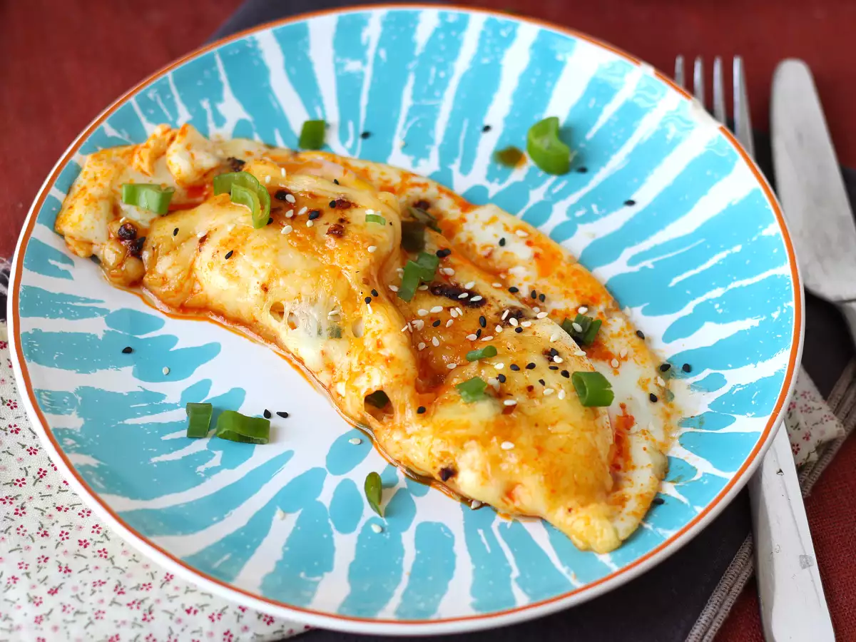 Rezept Spiegeleier mit honig und mozzarella, das süße, salzige und pikante express-frühstück!