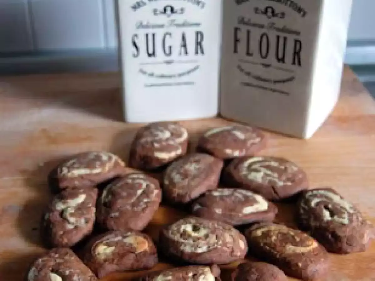 Rezept Marmorierte schokokekse