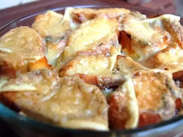 Rezept Brotauflauf