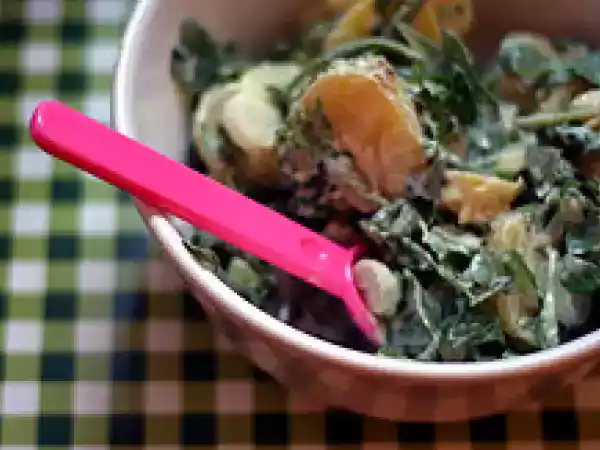 Rezept Kartoffel-rucola-salat mit senf-minze-dressing