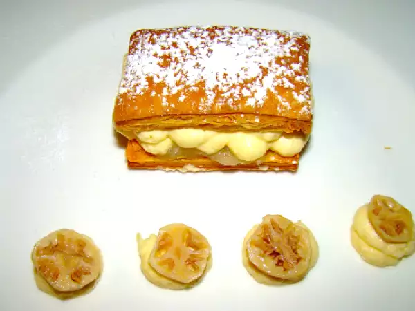 Rezept Williamsbirnendessert mit weissen nüssen