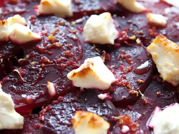 Rezept Rote beete auflauf mit feta und sardellen