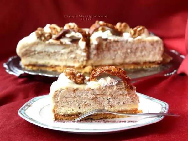 Rezept Lübecker nuss-sahnetorte