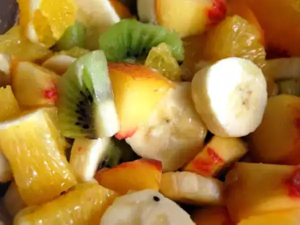 Rezept Obstsalat mit amaretto