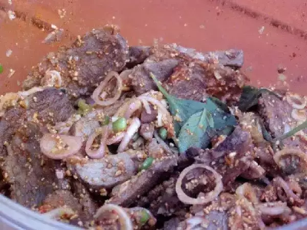 Rezept Entenfleischsalat (yam ped)