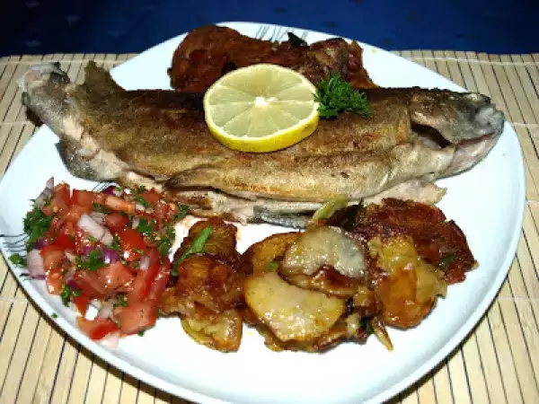 Rezept Forelle müllerin art