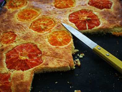 Rezept Limetten-cheesecake mit eingebackenen zitrusfrüchten